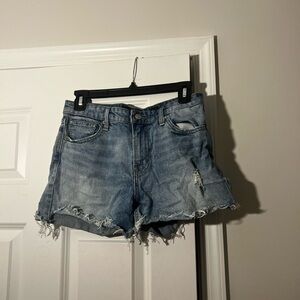 Lucky Brand distressed denim shorts